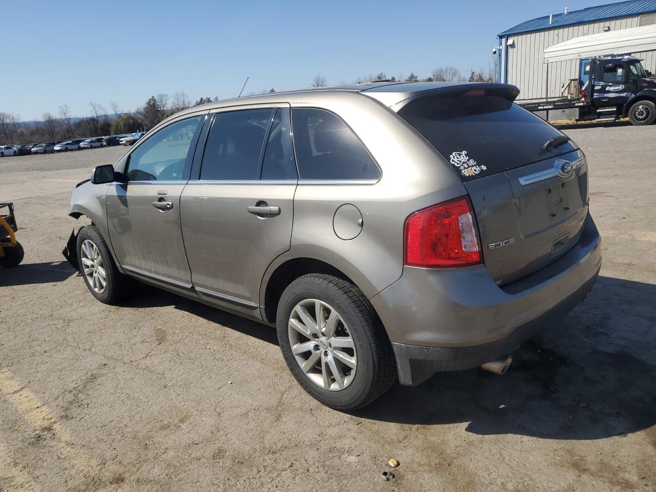 2013 Ford Edge VIN 2FMDK4KC7DBA08381 Copart auction photo, front end / side damage thumbnail 2