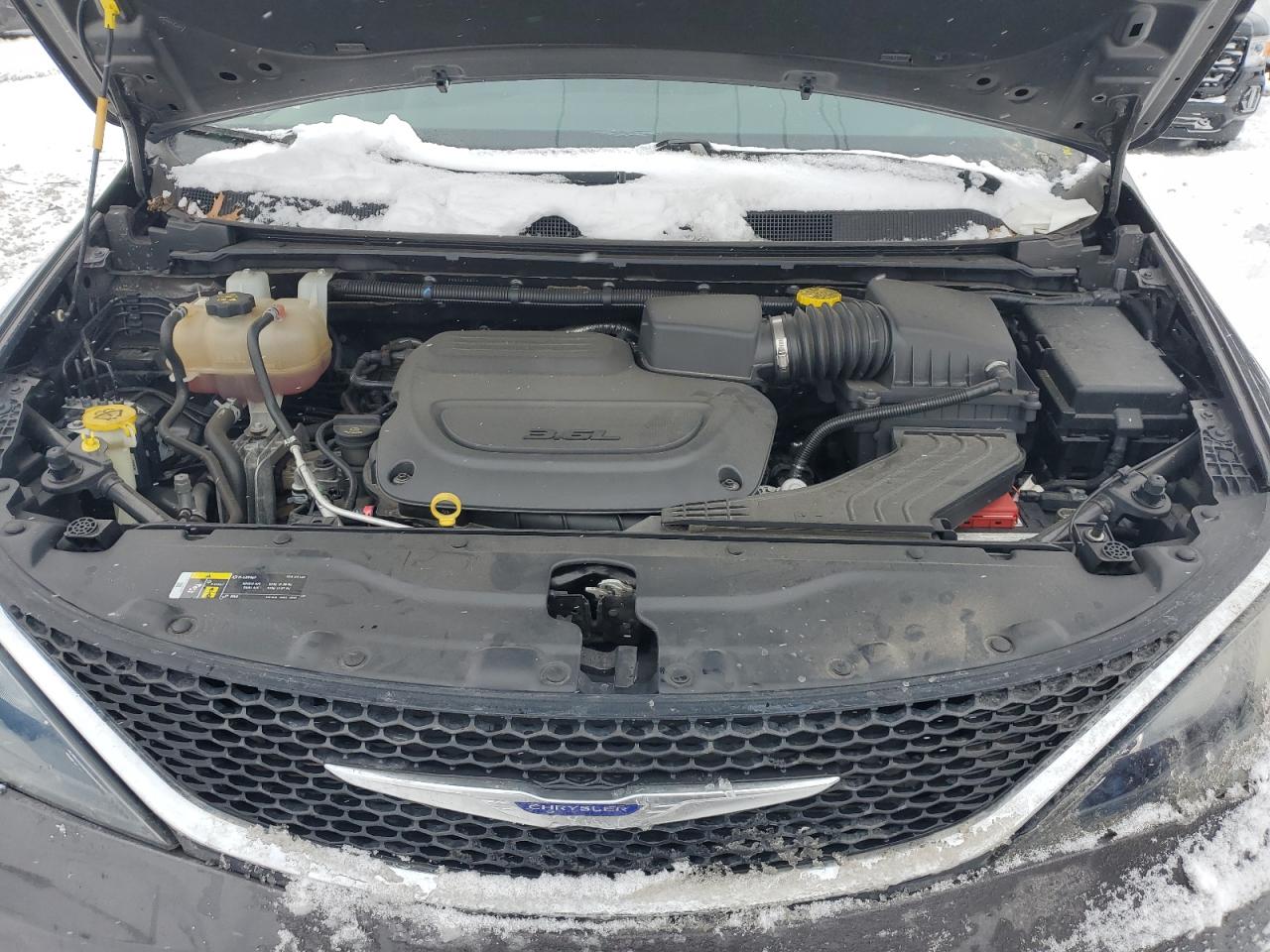 2020 Chrysler Voyager VIN 2C4RC1DG3LR261810 Copart auction photo, side / rear end damage thumbnail 12