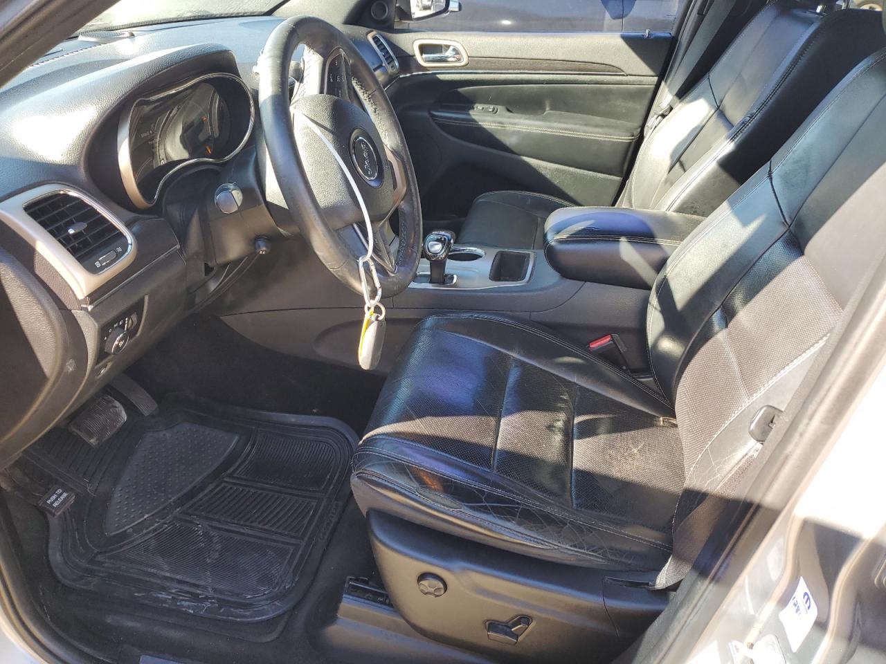 2014 Jeep Grand Cherokee VIN 1C4RJEBG0EC217954 Copart auction photo, front end damage thumbnail 7