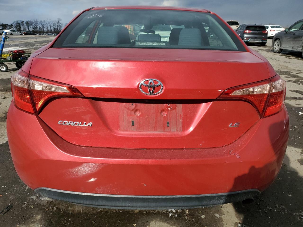 2019 Toyota Corolla VIN 2T1BURHE8KC147421 Copart auction photo, front end damage thumbnail 6
