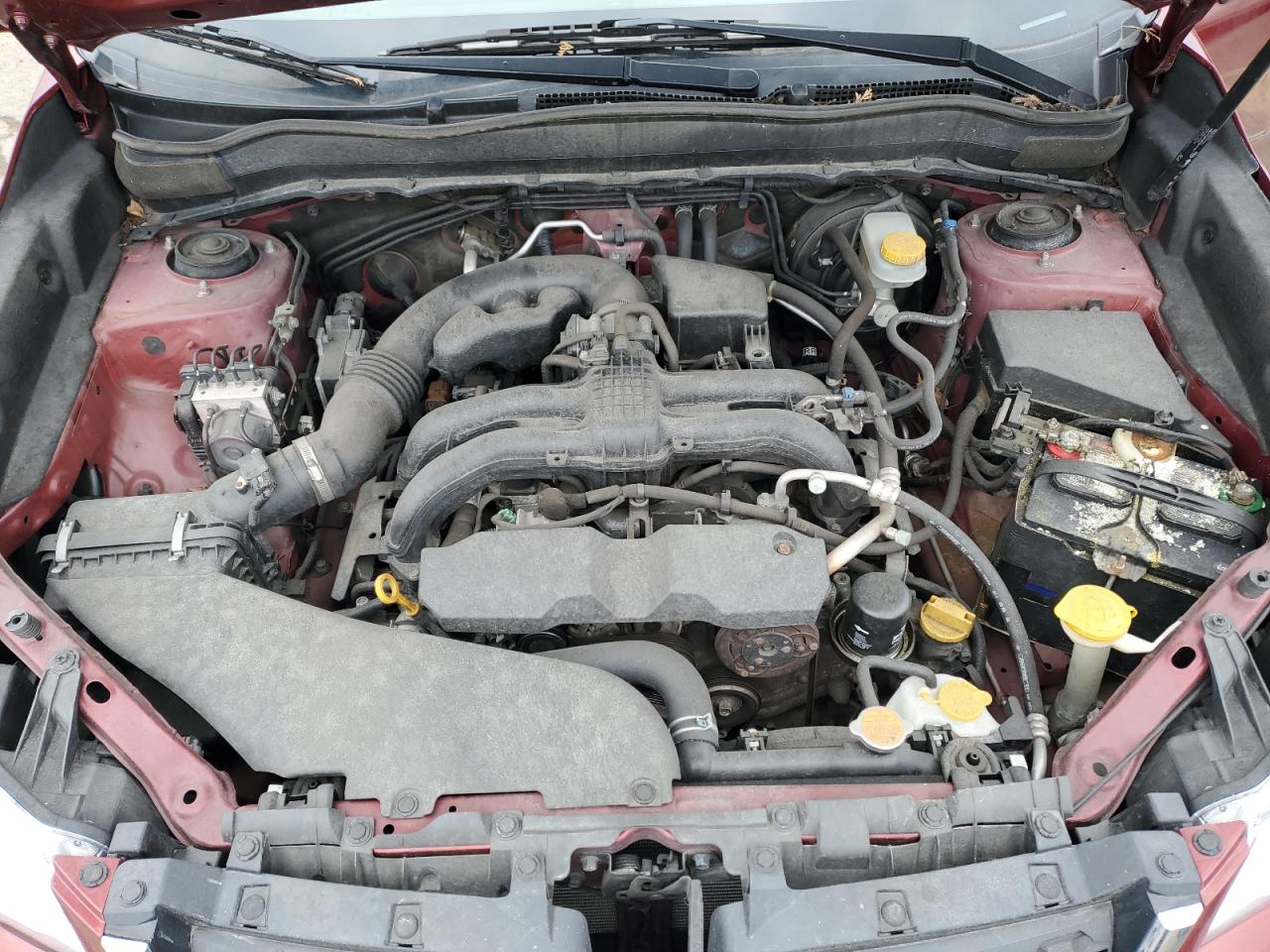 2016 Subaru Forester VIN JF2SJADC2GH483696 Copart auction photo, side / front end damage thumbnail 12