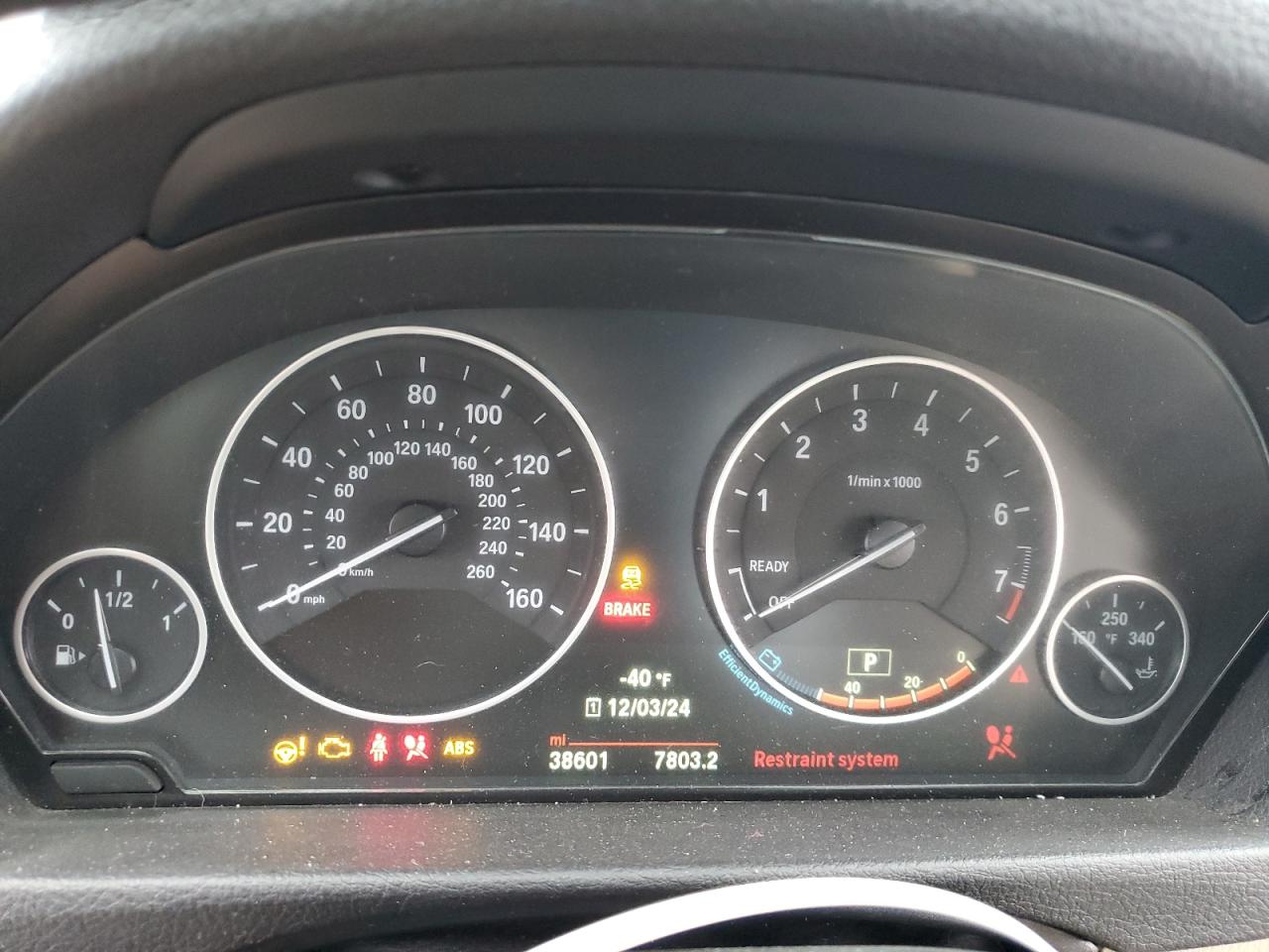 2016 BMW 4er VIN WBA4C9C51GG138620 Copart auction photo, front end / undercarriage damage thumbnail 9