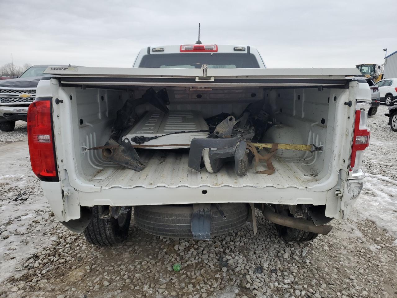 2020 Chevrolet Colorado VIN 1GCHSCEA4L1181599 Copart auction photo, rear end damage thumbnail 6