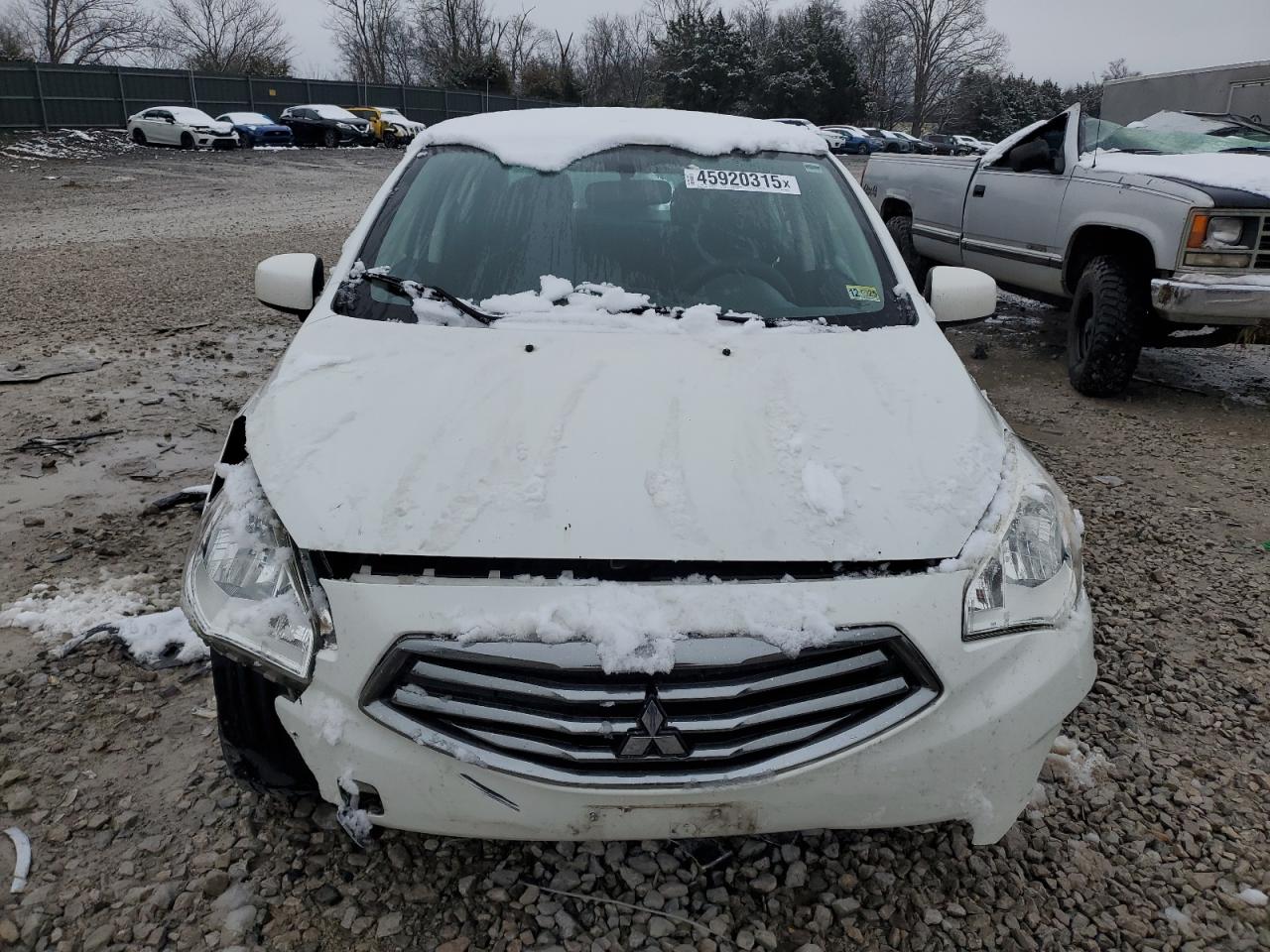 2018 Mitsubishi Mirage VIN ML32F3FJ9JHF05018 Copart auction photo, front end / rear end damage thumbnail 5