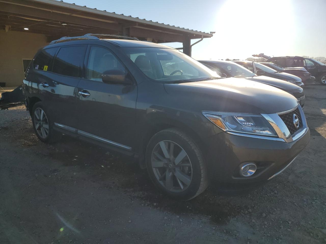 2016 Nissan Pathfinder VIN 5N1AR2MN0GC623909 Copart auction photo, rear end damage thumbnail 4