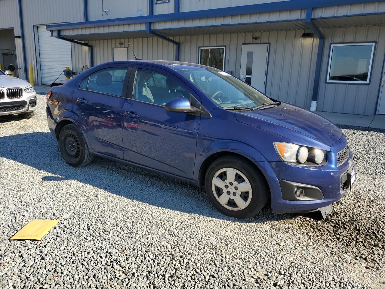 2014 Chevrolet Sonic VIN 1G1JA5SH1E4207698 Copart auction photo, all over damage thumbnail 4