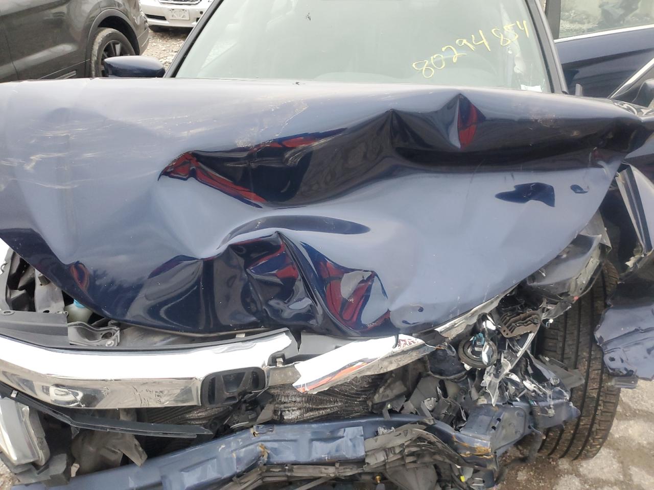 2016 Honda Accord VIN 1HGCR2F6XGA204384 Copart auction photo, front end damage thumbnail 12
