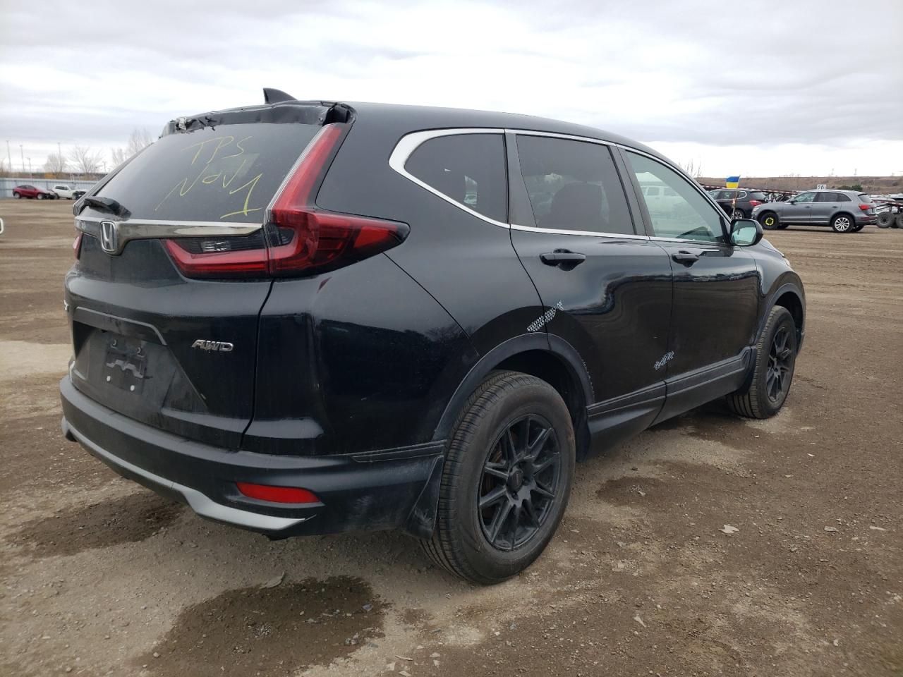 2020 Honda CR-V VIN 2HKRW2H20LH209365 Copart auction photo, front end / rear end damage thumbnail 3