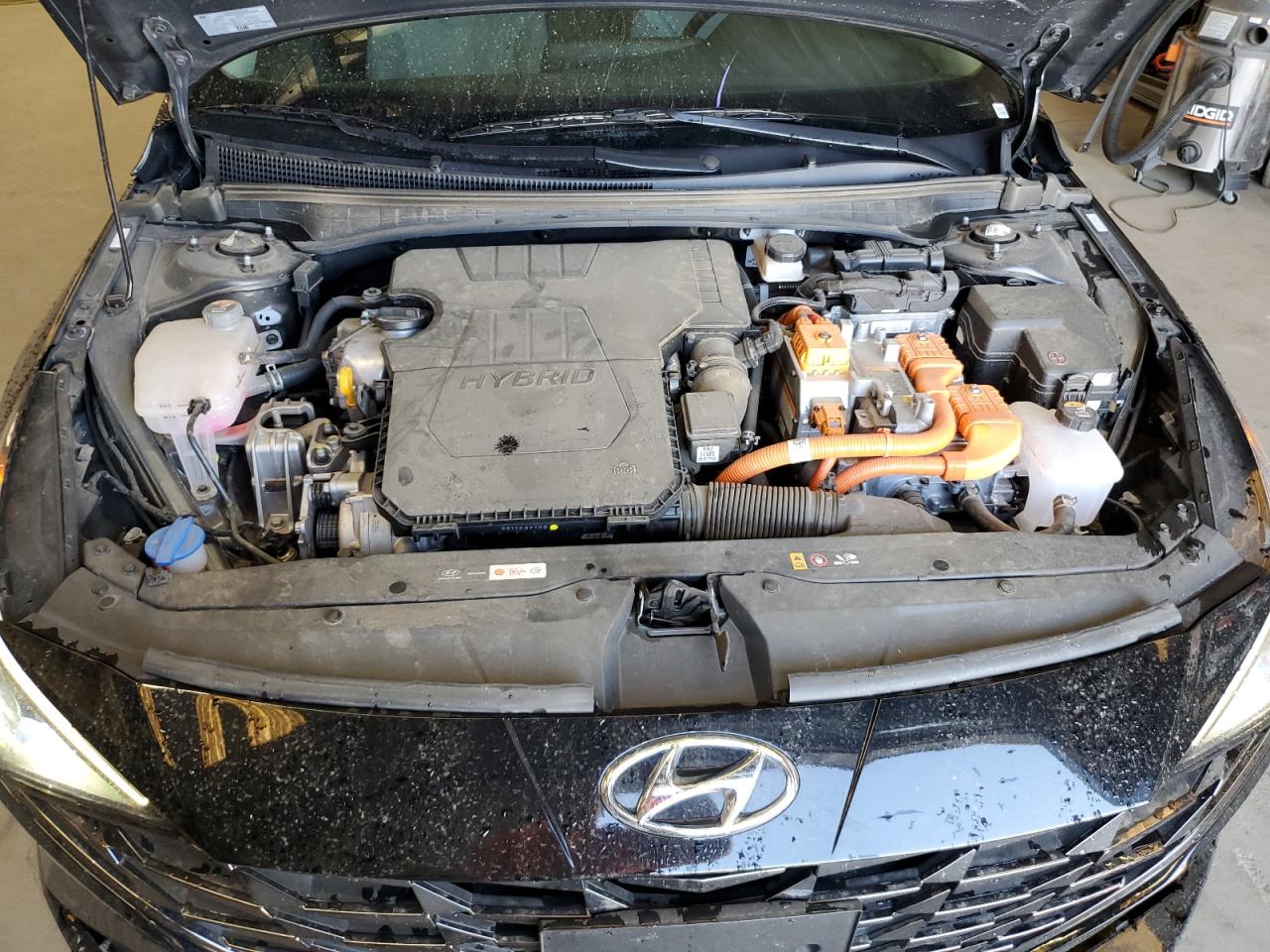 2023 Hyundai Elantra VIN KMHLN4AJ1PU052815 Copart auction photo, front end / undercarriage damage thumbnail 11