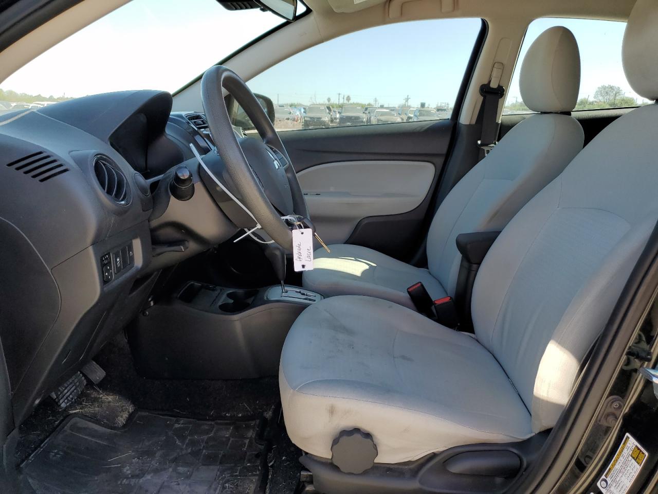 2021 Mitsubishi Mirage VIN ML32FUFJ8MHF02296 Copart auction photo, rear end / front end damage thumbnail 7