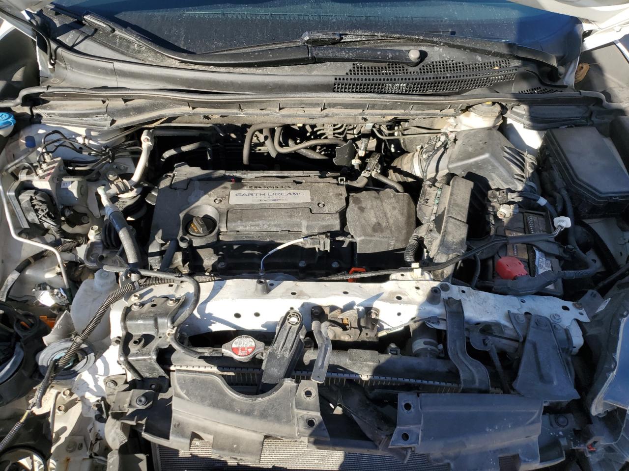 2015 Honda CR-V VIN 5J6RM4H77FL100926 Copart auction photo, front end damage thumbnail 12