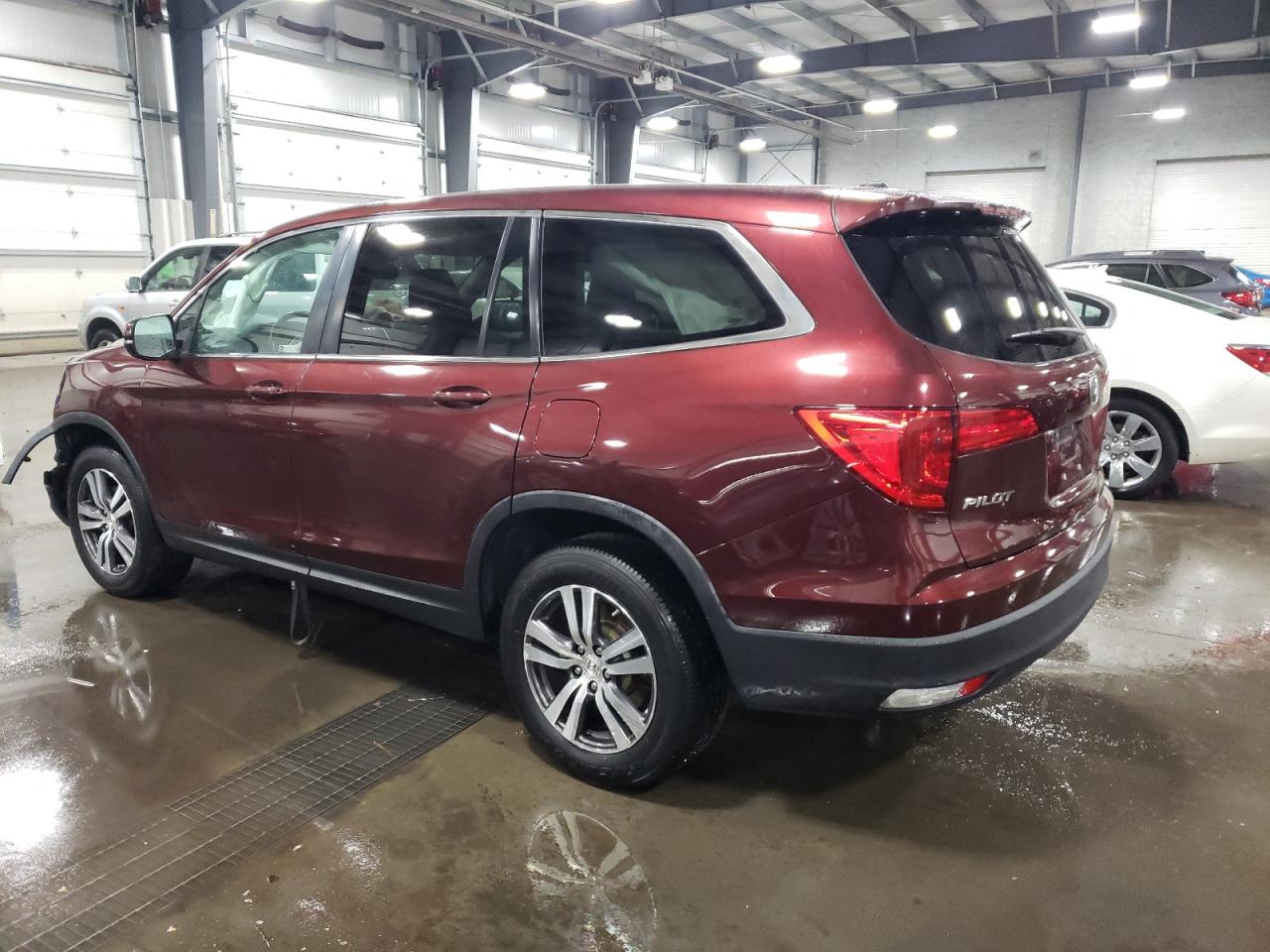 2018 Honda Pilot VIN 5FNYF6H62JB034148 Copart auction photo, front end damage thumbnail 2