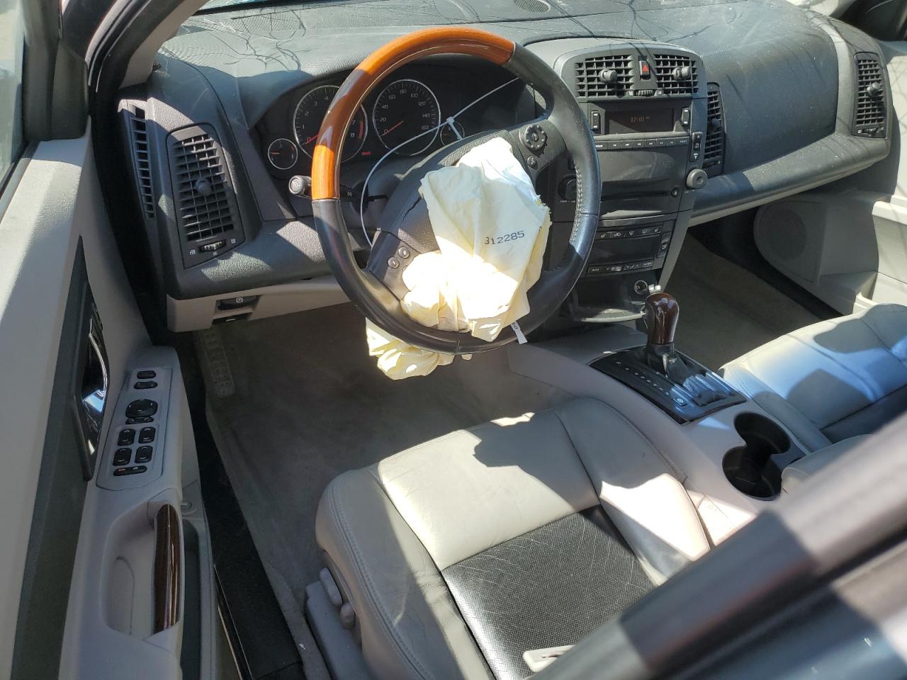 2005 Cadillac CTS VIN 1G6DP567150209692 Copart auction photo, front end / side damage thumbnail 8