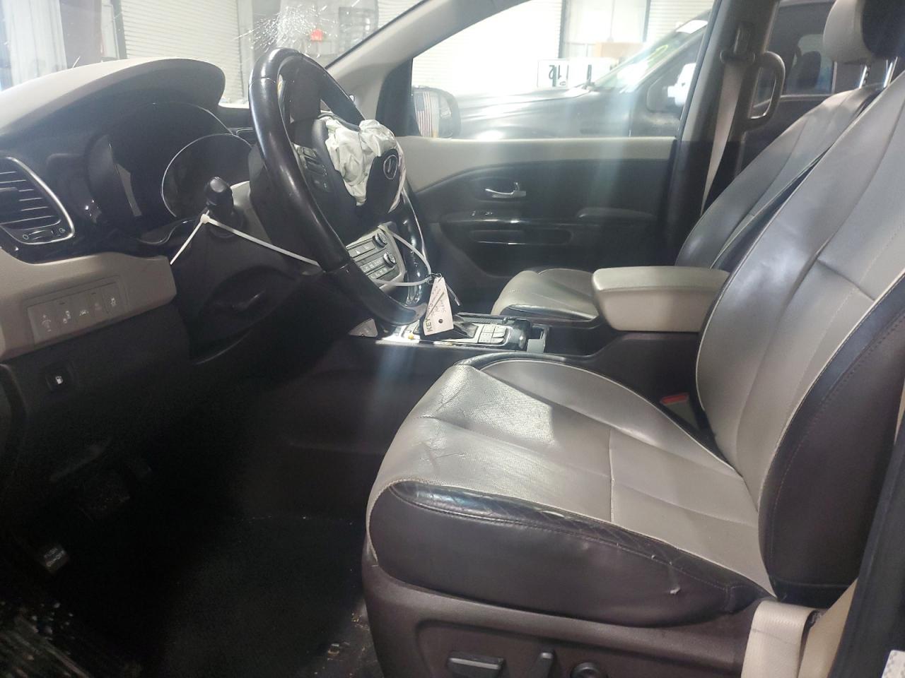 2015 KIA Sedona VIN KNDME5C18F6052583 Copart auction photo, front end damage thumbnail 7