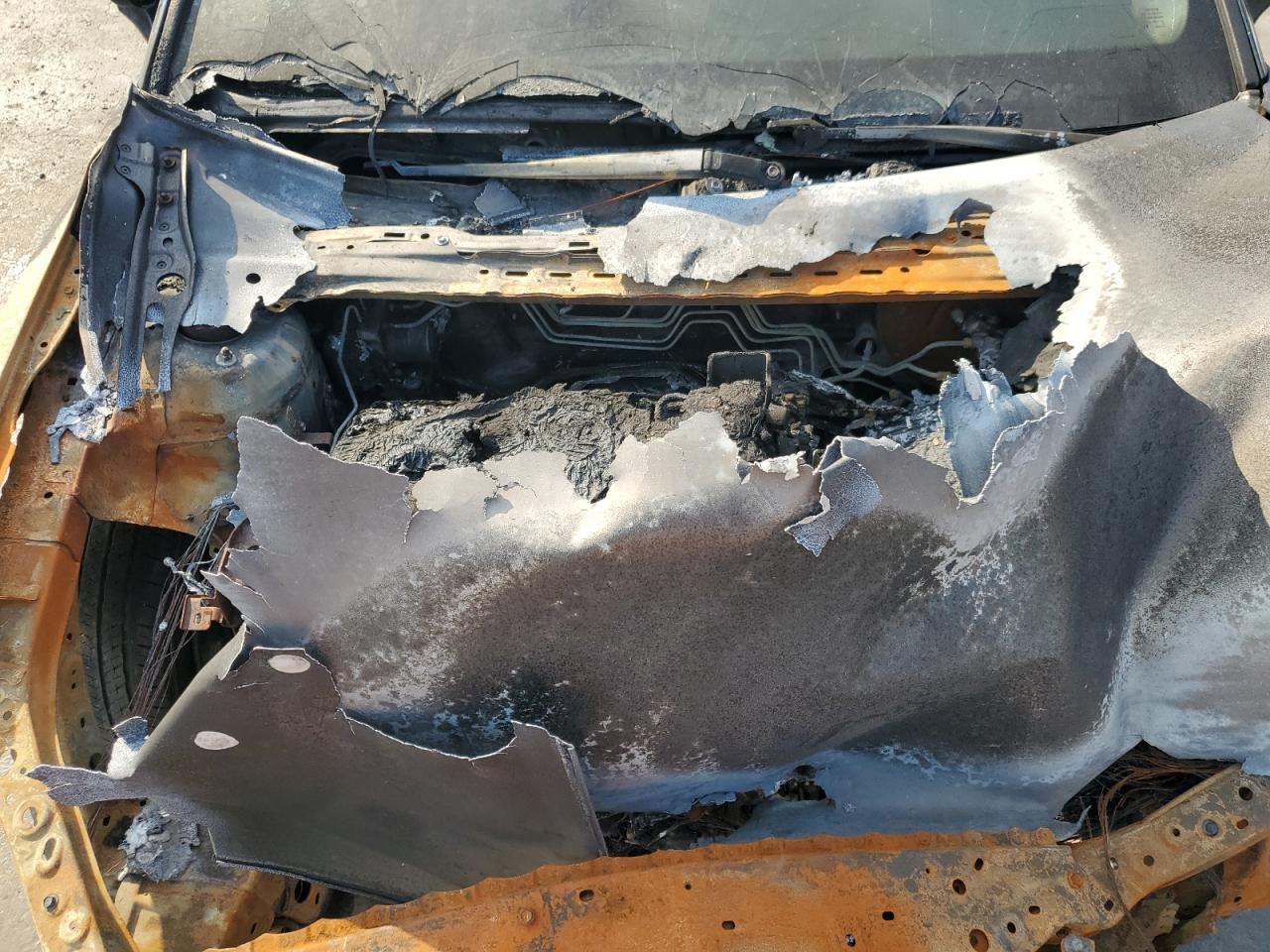 2021 Toyota Camry VIN 4T1C11AK9MU553336 Copart auction photo, burn damage thumbnail 13