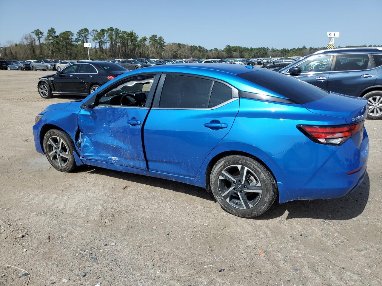 2024 Nissan Sentra VIN 3N1AB8CV6RY391147 Copart auction photo, side / minor dent/scratches damage thumbnail 2