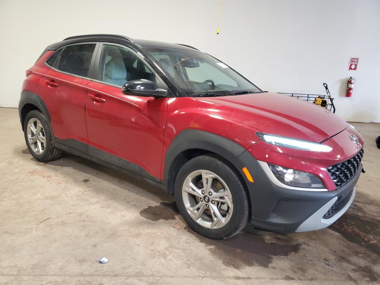 2022 Hyundai Kona VIN KM8K6CAB5NU920212 Copart auction photo, front end damage thumbnail 4