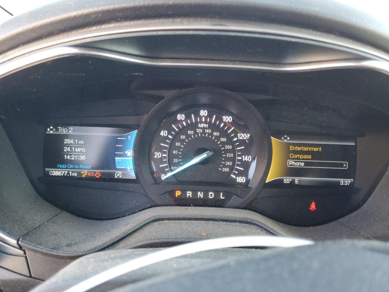 2020 Ford Fusion VIN 3FA6P0HD0LR218639 Copart auction photo, rear end damage thumbnail 9