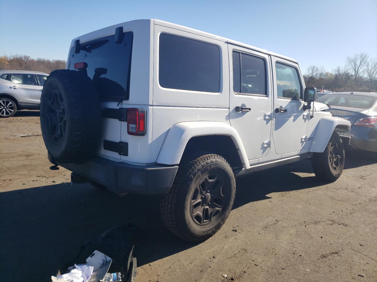 2015 Jeep Wrangler VIN 1C4HJWFG9FL747661 Copart auction photo, front end damage thumbnail 3
