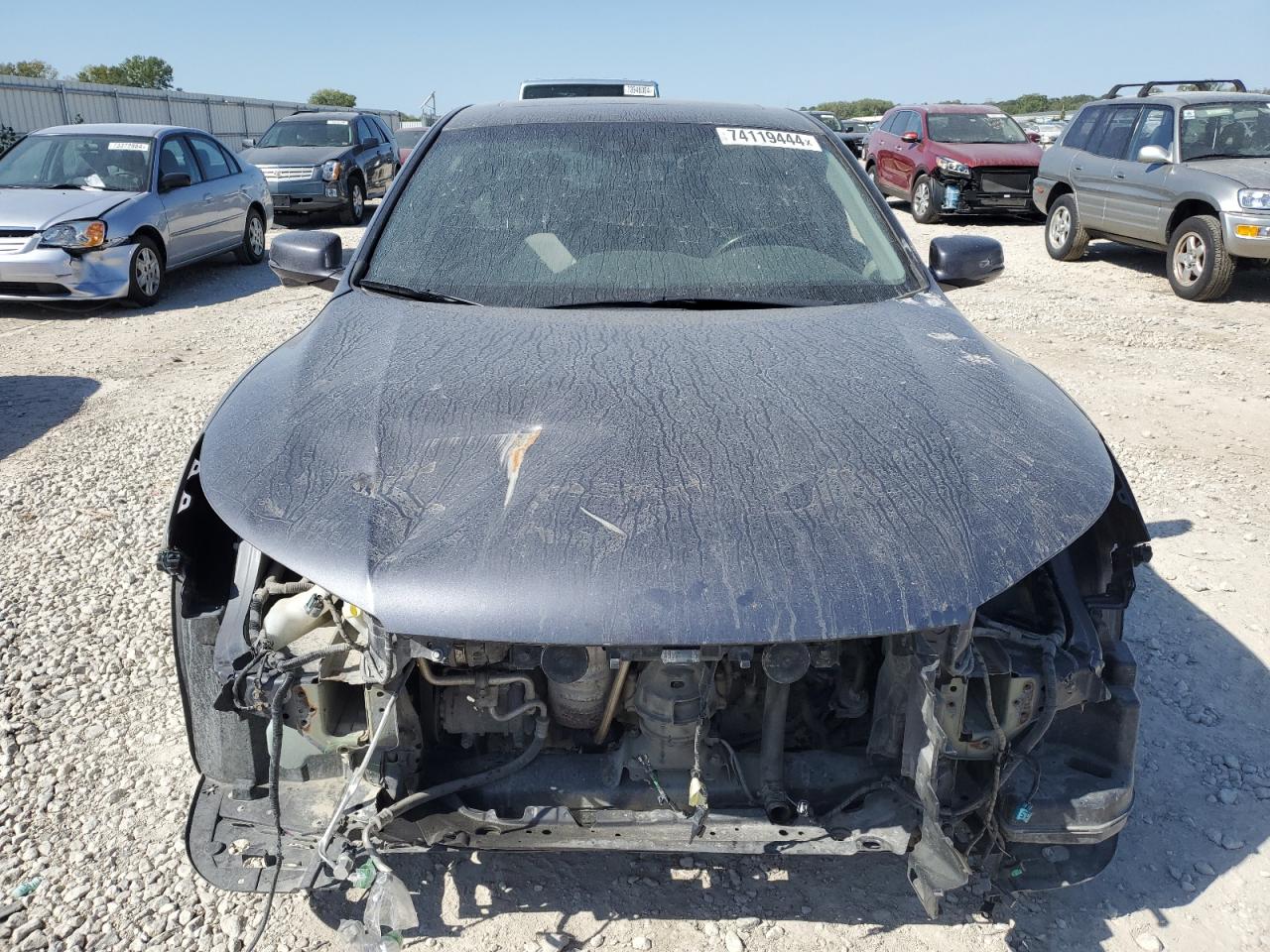 2013 Honda Accord VIN 1HGCR3F85DA020263 Copart auction photo, front end damage thumbnail 5
