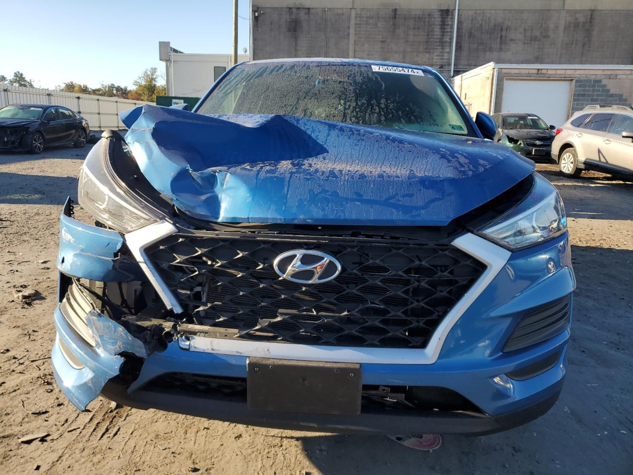 2020 Hyundai Tucson VIN KM8J2CA49LU239699 Copart auction photo, front end / minor dent/scratches damage thumbnail 5