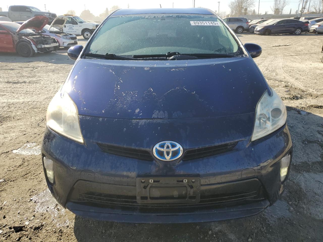 2013 Toyota Prius VIN JTDKN3DU6D1647916 Copart auction photo, rear end damage thumbnail 5
