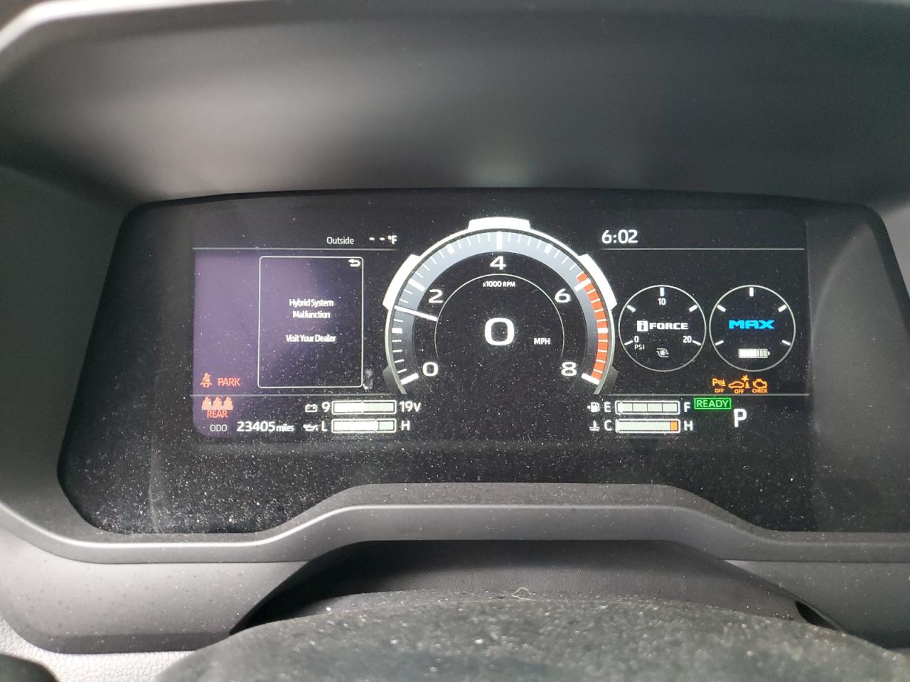 2023 Toyota Tundra VIN 5TFPC5DBXPX029408 Copart auction photo, front end / mechanical damage thumbnail 9