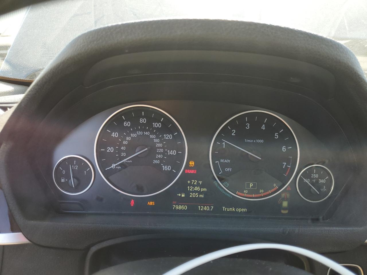 2014 BMW 3er VIN WBA3C1C50EK116471 Copart auction photo, front end / minor dent/scratches damage thumbnail 10
