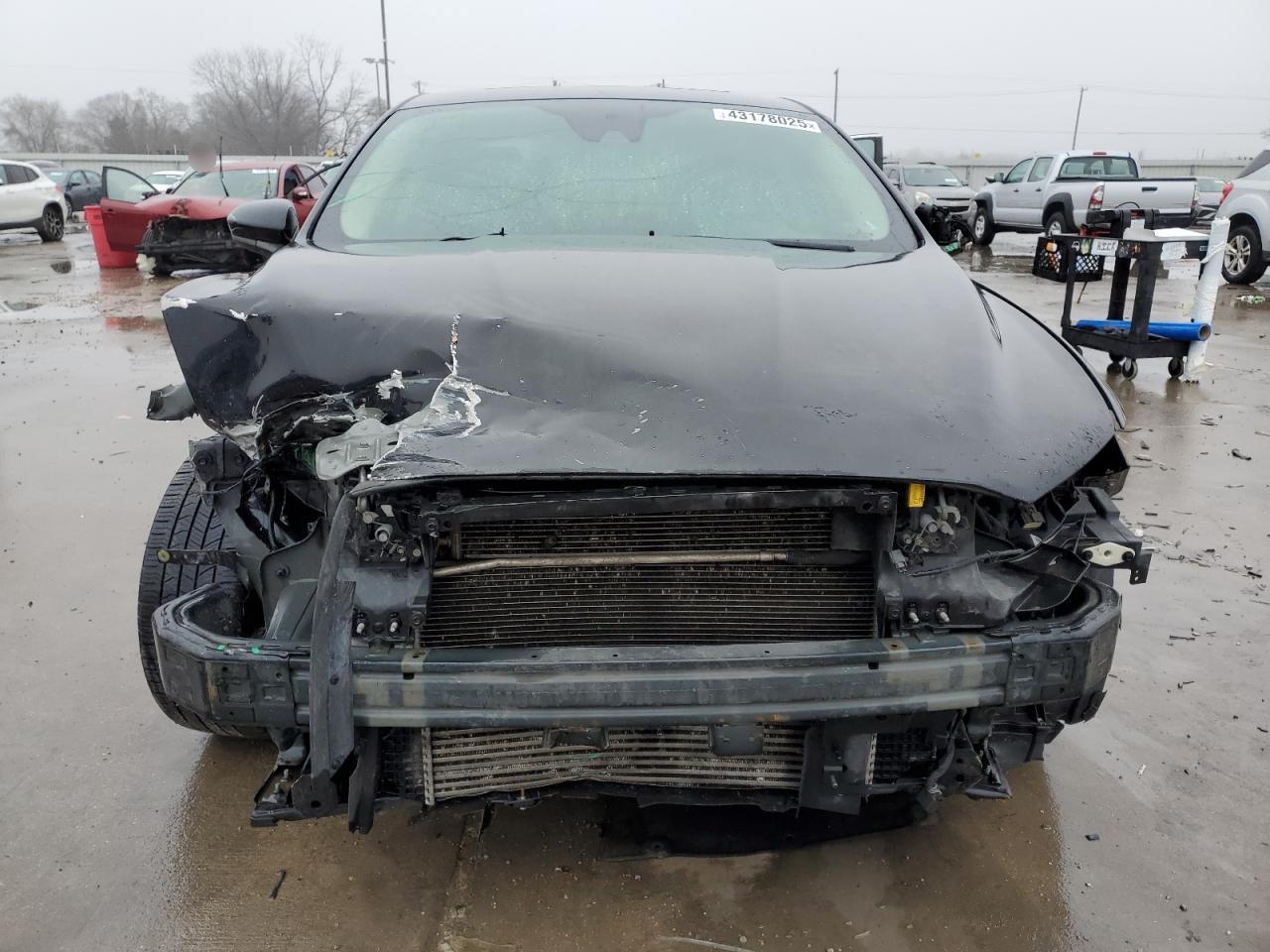 2019 Ford Fusion VIN 3FA6P0T93KR271272 Copart auction photo, front end damage thumbnail 5