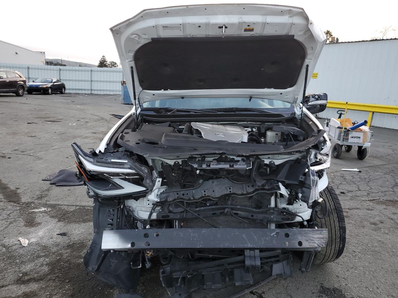 2023 Lexus GX VIN JTJGM7BX0P5361115 Copart auction photo, front end / rear end damage thumbnail 5