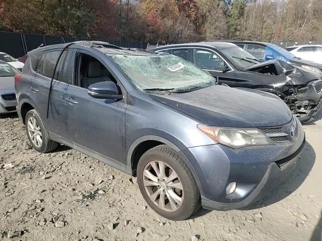 2013 Toyota RAV 4 VIN 2T3DFREV6DW112280 Copart auction photo, top/roof / front end damage thumbnail 12