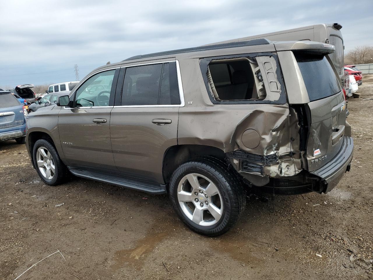 2016 Chevrolet Tahoe VIN 1GNSKBKC3GR111855 Copart auction photo, rear end damage thumbnail 2