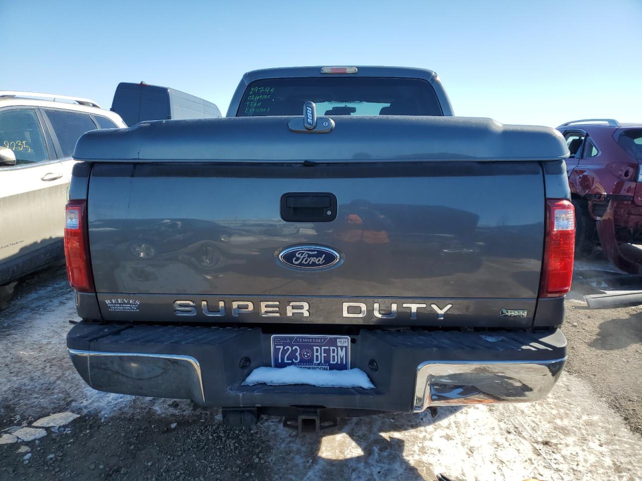2011 Ford F250 VIN 1FT7W2A68BEC66321 Copart auction photo, front end damage thumbnail 6