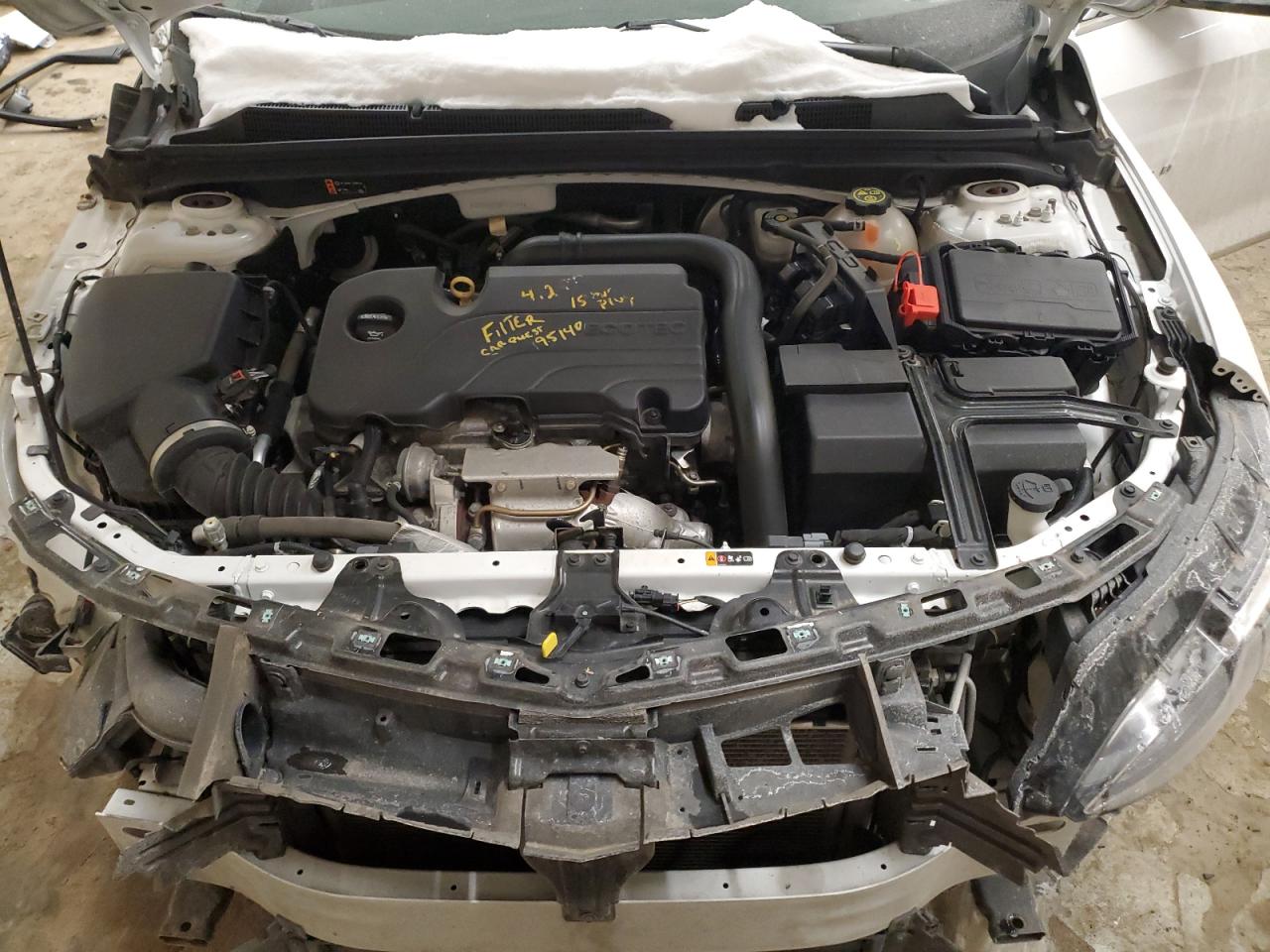 2019 Chevrolet Malibu VIN 1G1ZB5ST5KF110914 Copart auction photo, front end / side damage thumbnail 11