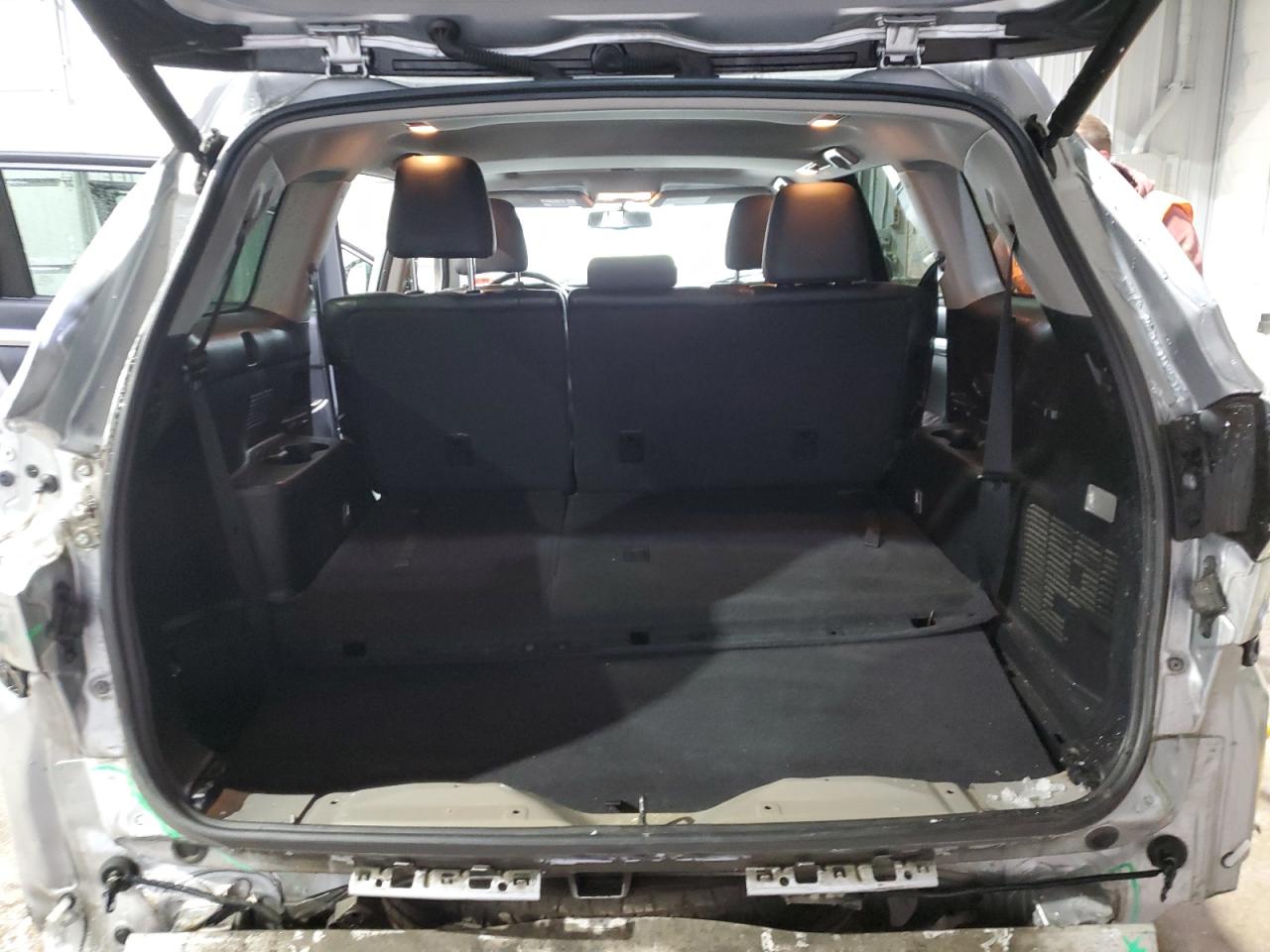 2015 Toyota Highlander VIN 5TDJKRFH0FS187908 Copart auction photo, front end / rear end damage thumbnail 6