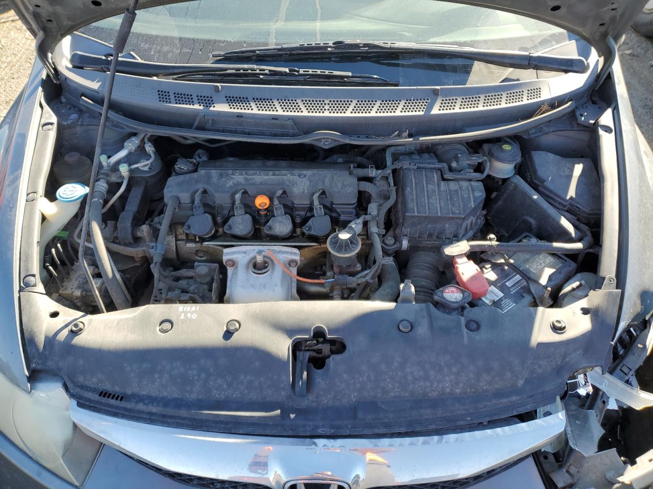 2009 Honda Civic VIN 2HGFA16509H320011 Copart auction photo, front end / minor dent/scratches damage thumbnail 11