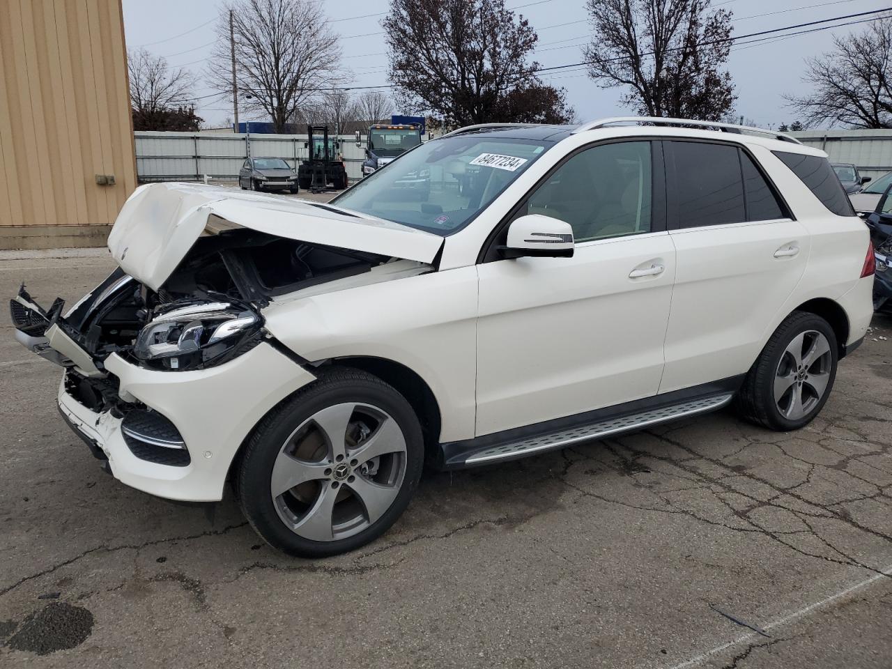 2018 Mercedes-Benz GLE VIN 4JGDA5HB6JB115320