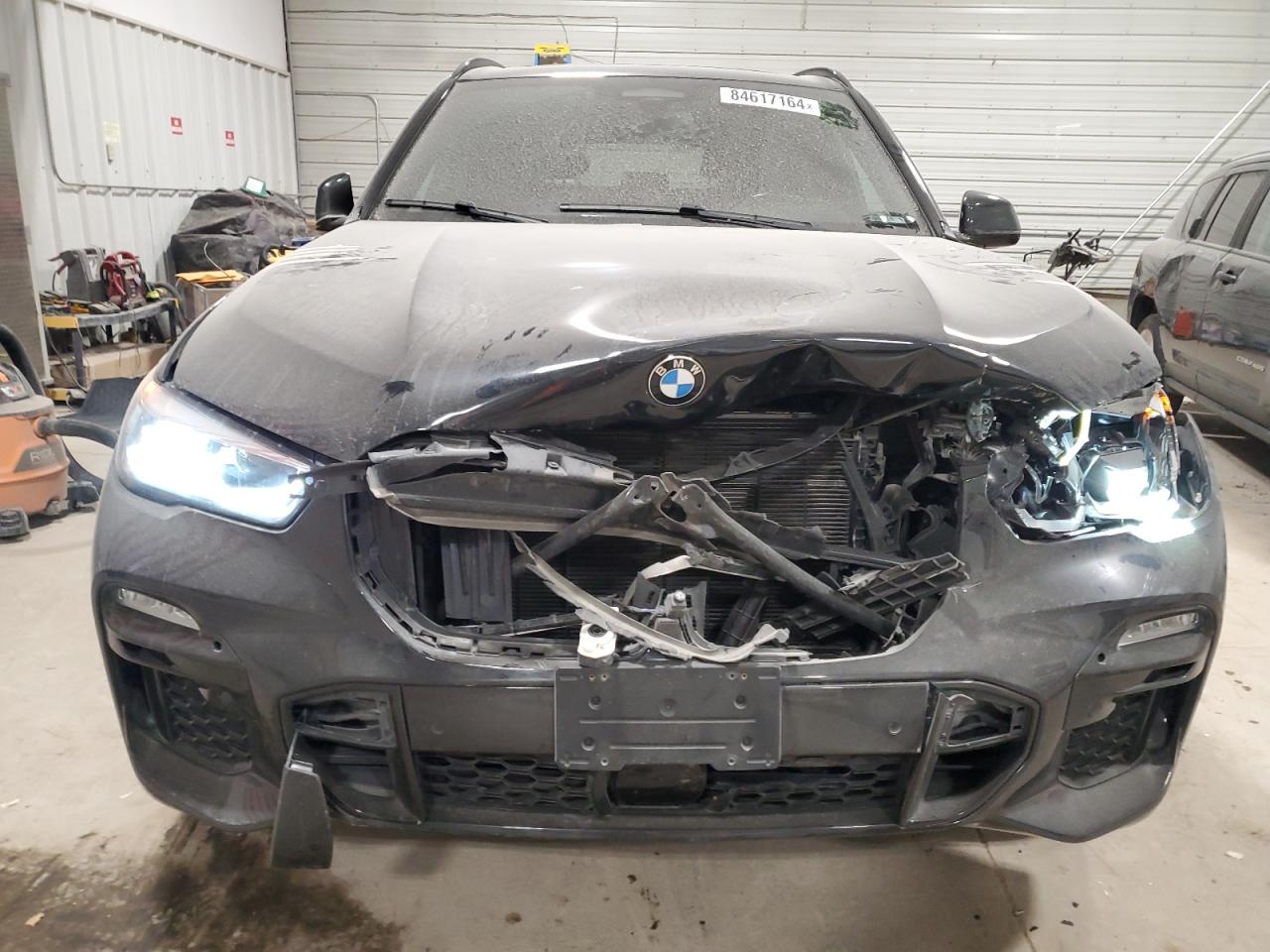 2021 BMW X5 VIN 5UXCR6C03M9F22027 Copart auction photo, front end damage thumbnail 5