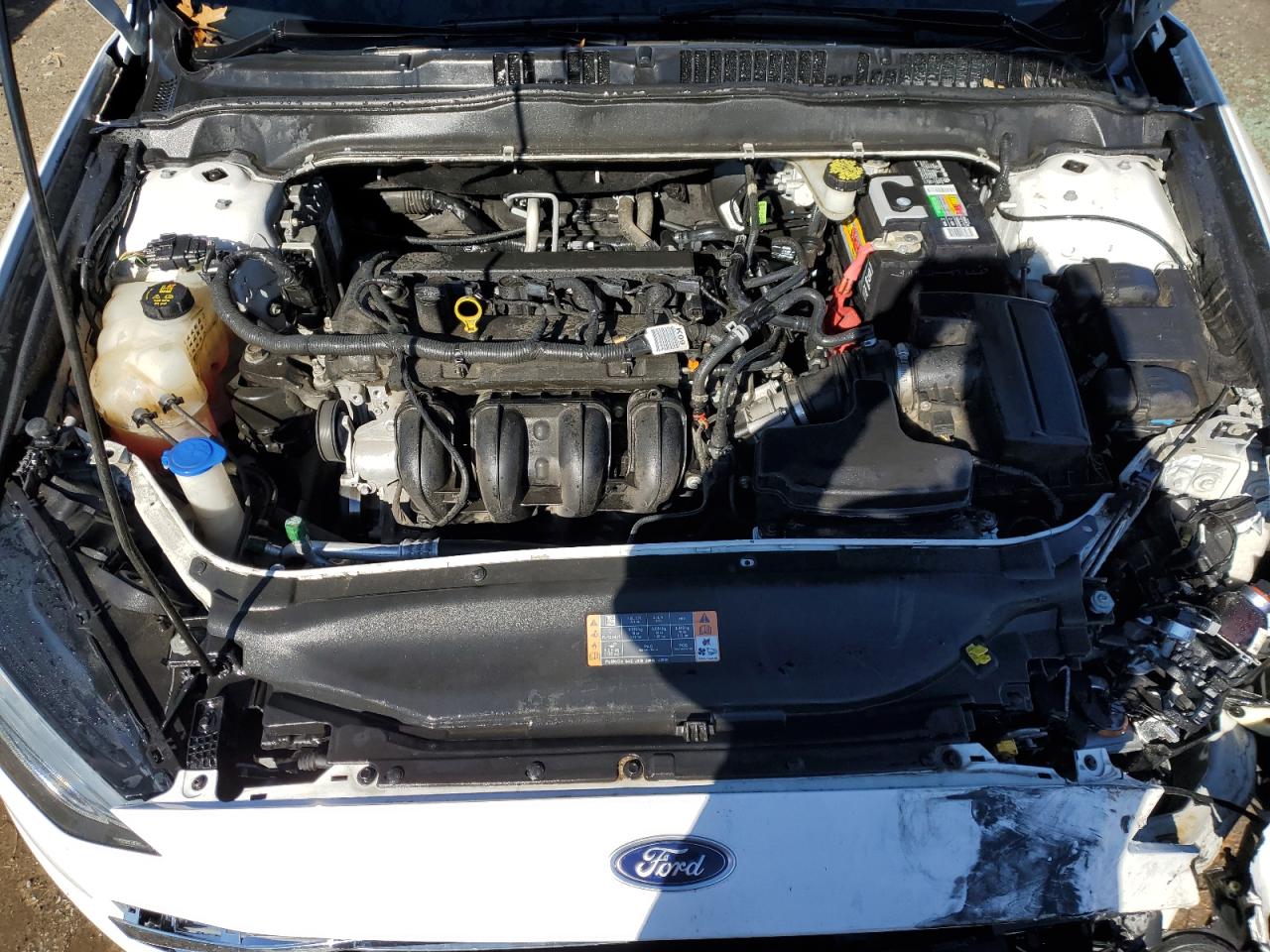 2018 Ford Fusion VIN 3FA6P0H7XJR133458 Copart auction photo, front end damage thumbnail 11