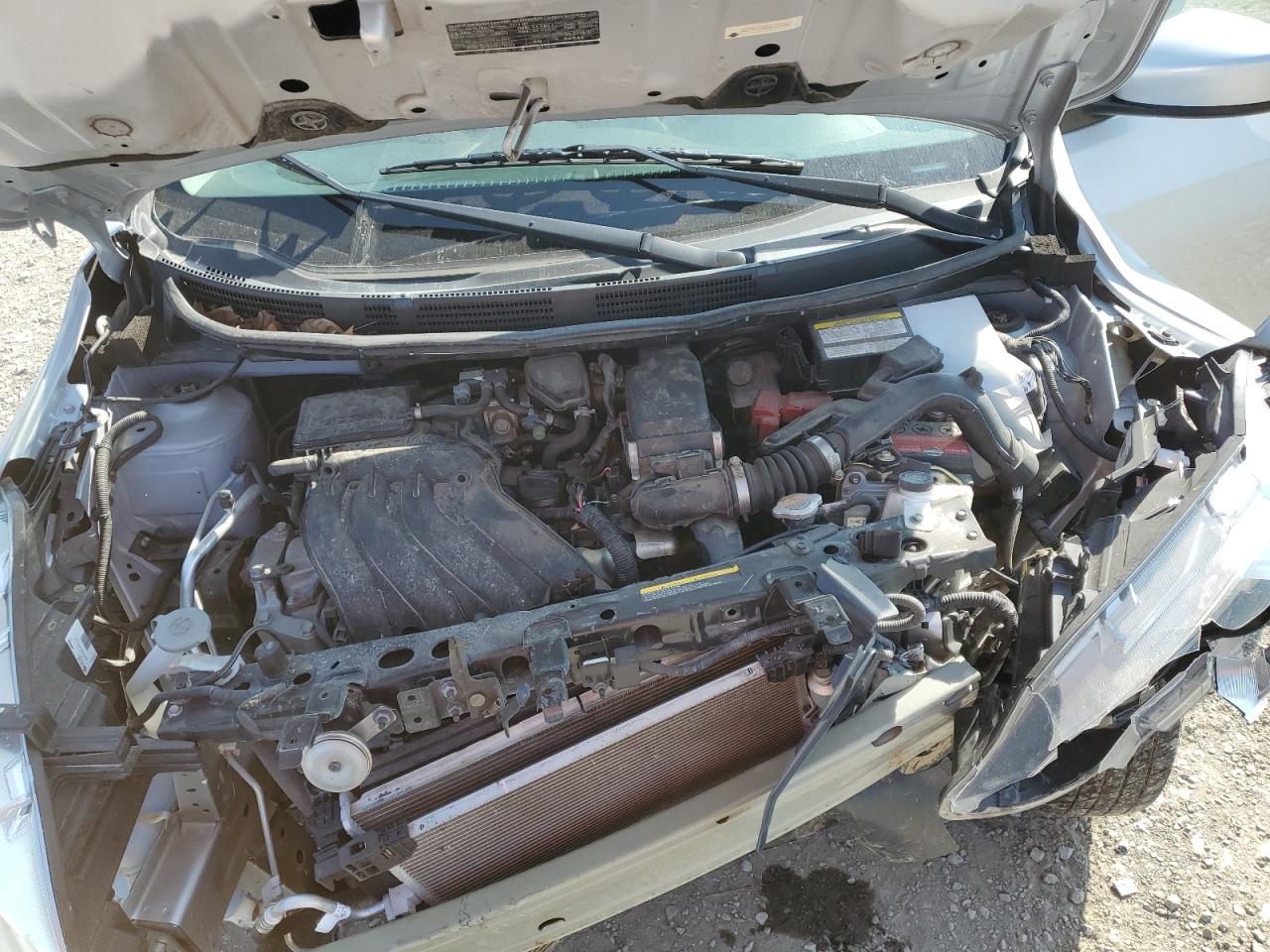 2016 Nissan Versa VIN 3N1CN7AP6GL895982 Copart auction photo, front end / rear end damage thumbnail 12