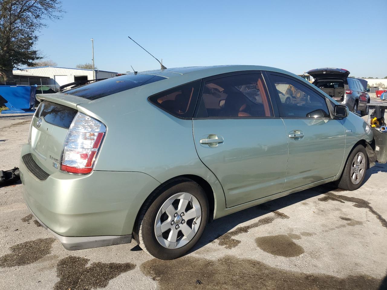2009 Toyota Prius VIN JTDKB20UX97862633 Copart auction photo, front end damage thumbnail 3