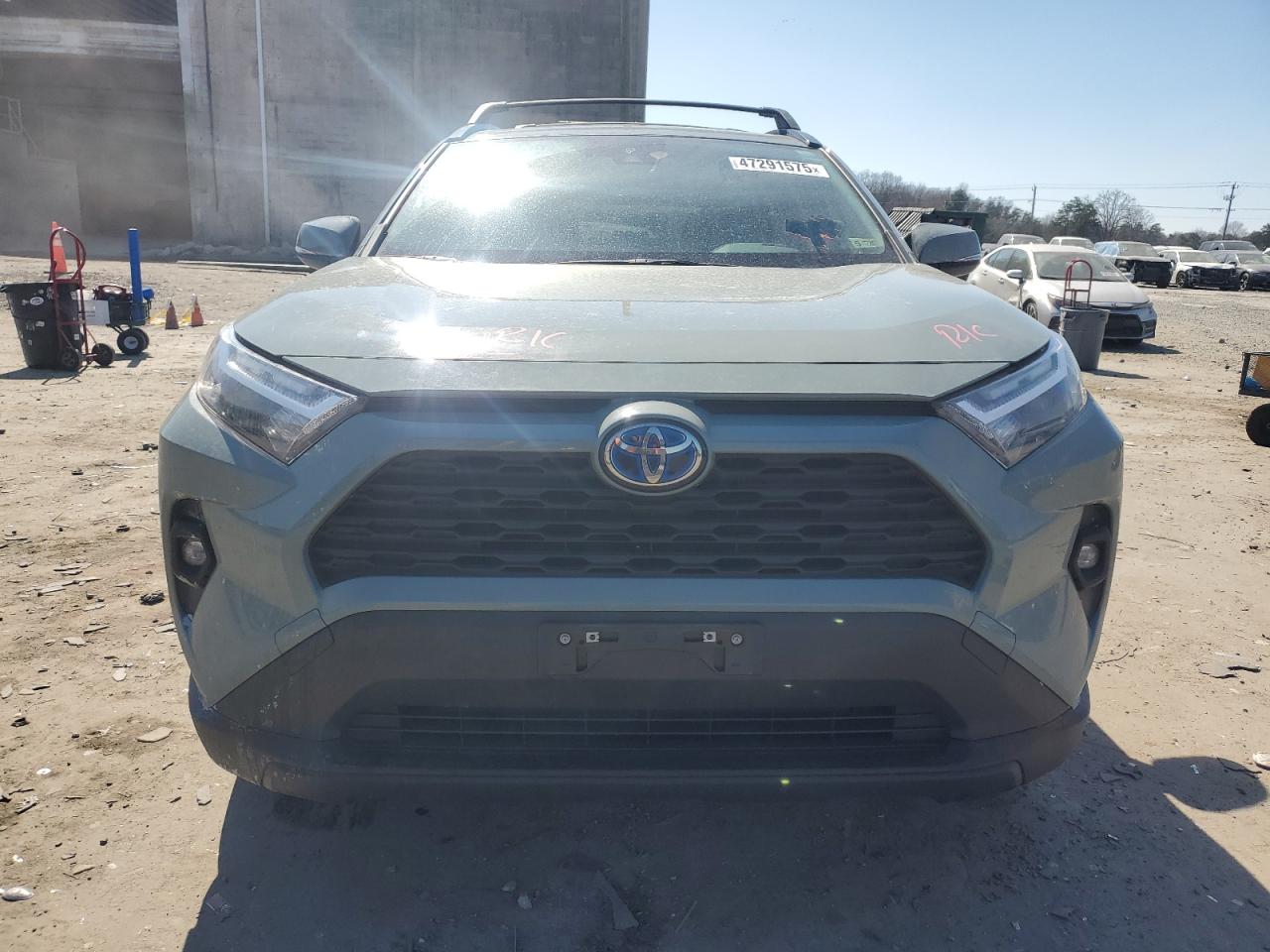2023 Toyota RAV 4 VIN JTMB6RFV0PJ027508 Copart auction photo, undercarriage / side damage thumbnail 5