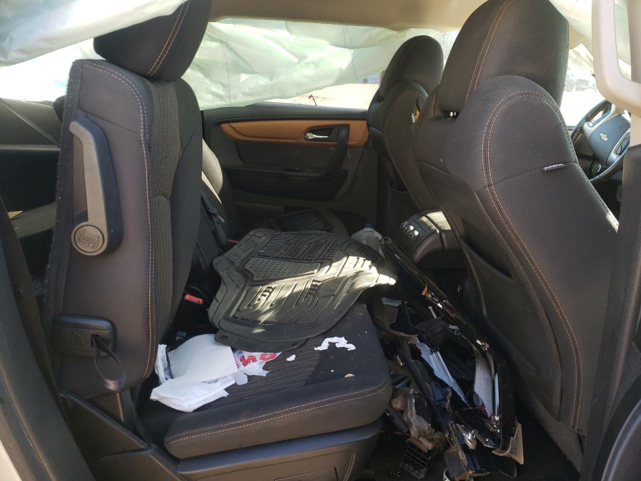 2013 Chevrolet Traverse VIN 1GNKRGKD7DJ166207 Copart auction photo, rollover damage thumbnail 11