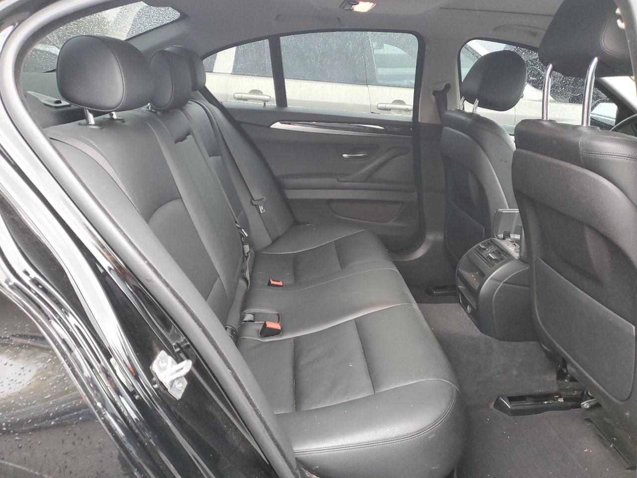 2014 BMW 5er VIN WBAXA5C52ED689830 Copart auction photo, front end damage thumbnail 10