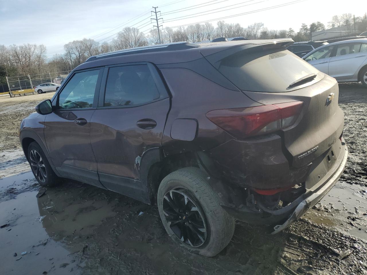 2023 Chevrolet TrailBlazer VIN KL79MPSL7PB079495 Copart auction photo, side / mechanical damage thumbnail 2