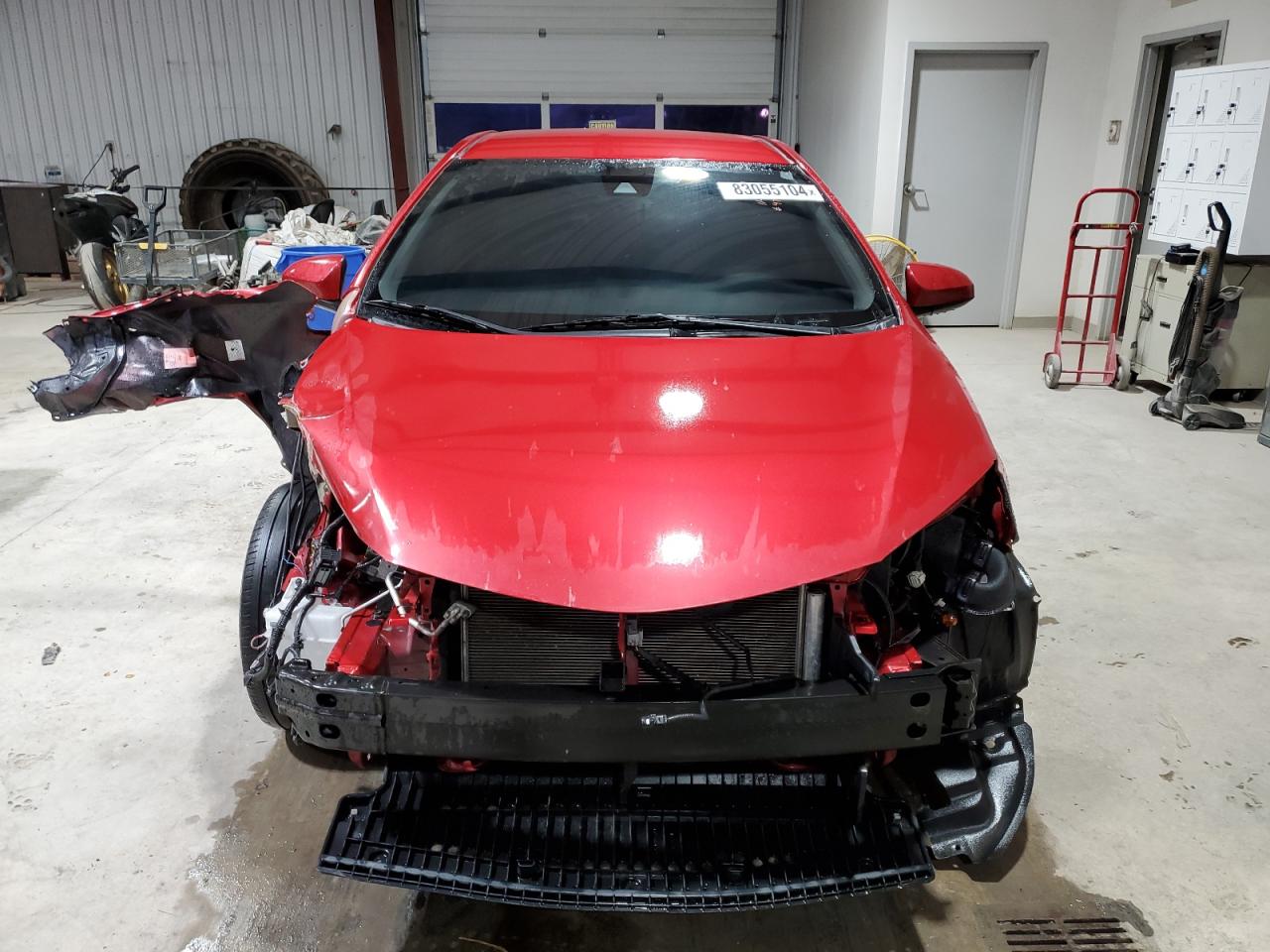 2019 Toyota Corolla VIN 2T1BURHE7KC160404 Copart auction photo, front end damage thumbnail 5