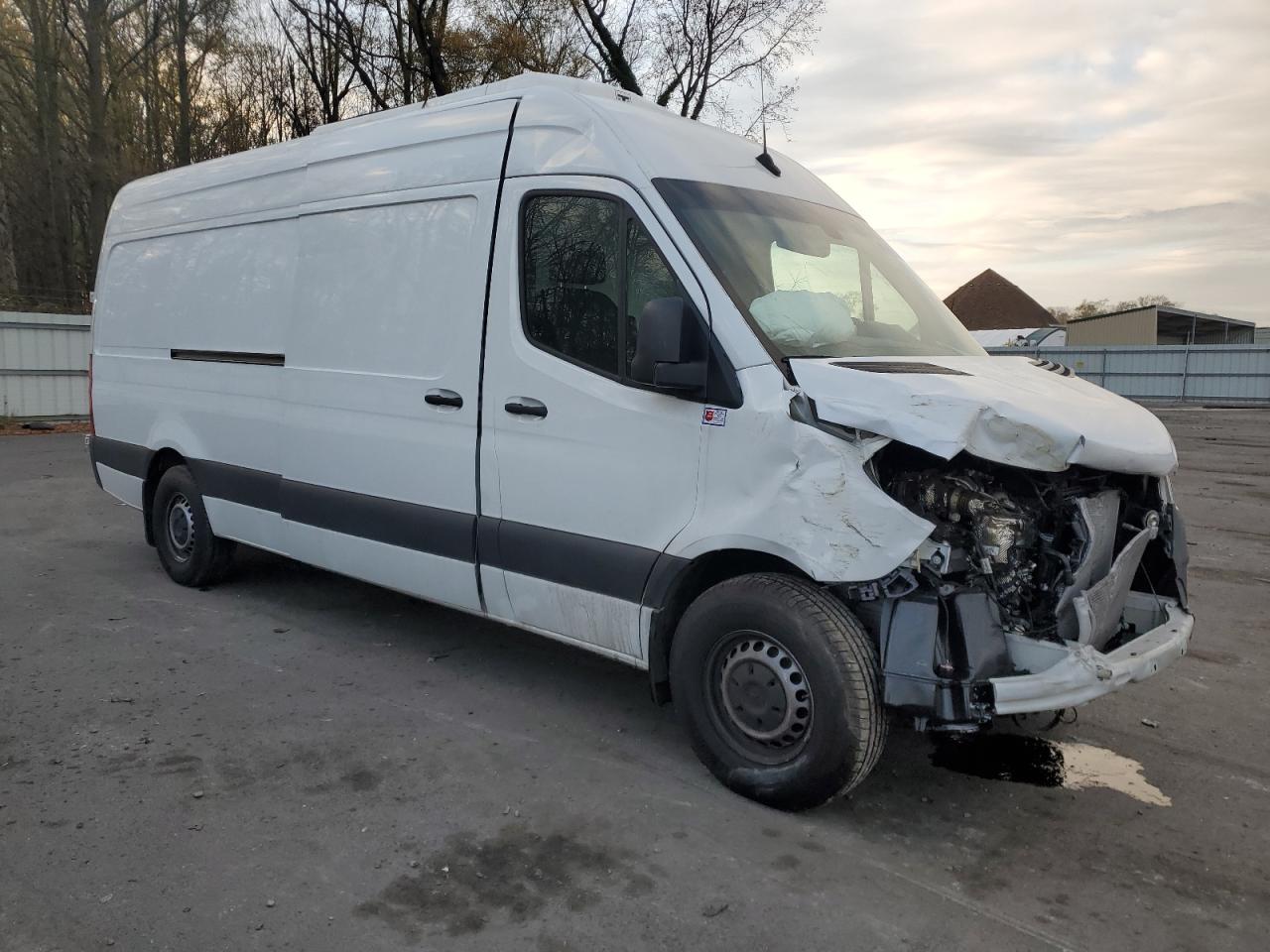 2023 Mercedes-Benz Sprinter VIN W1Y4KCHY5PT131601 Copart auction photo, front end damage thumbnail 4