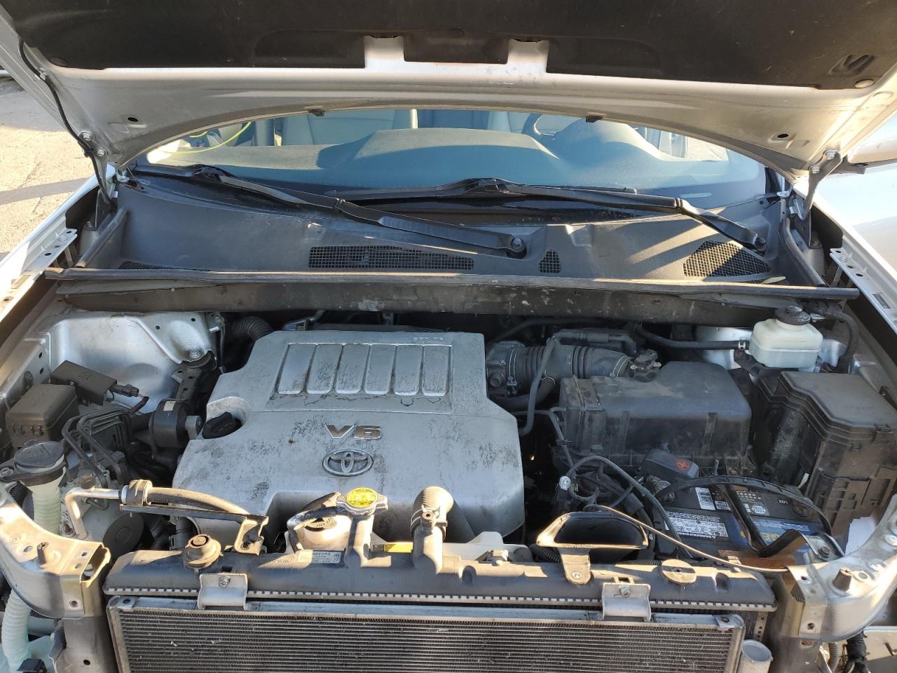 2012 Toyota Highlander VIN 5TDZK3EH5CS057202 Copart auction photo, front end damage thumbnail 12