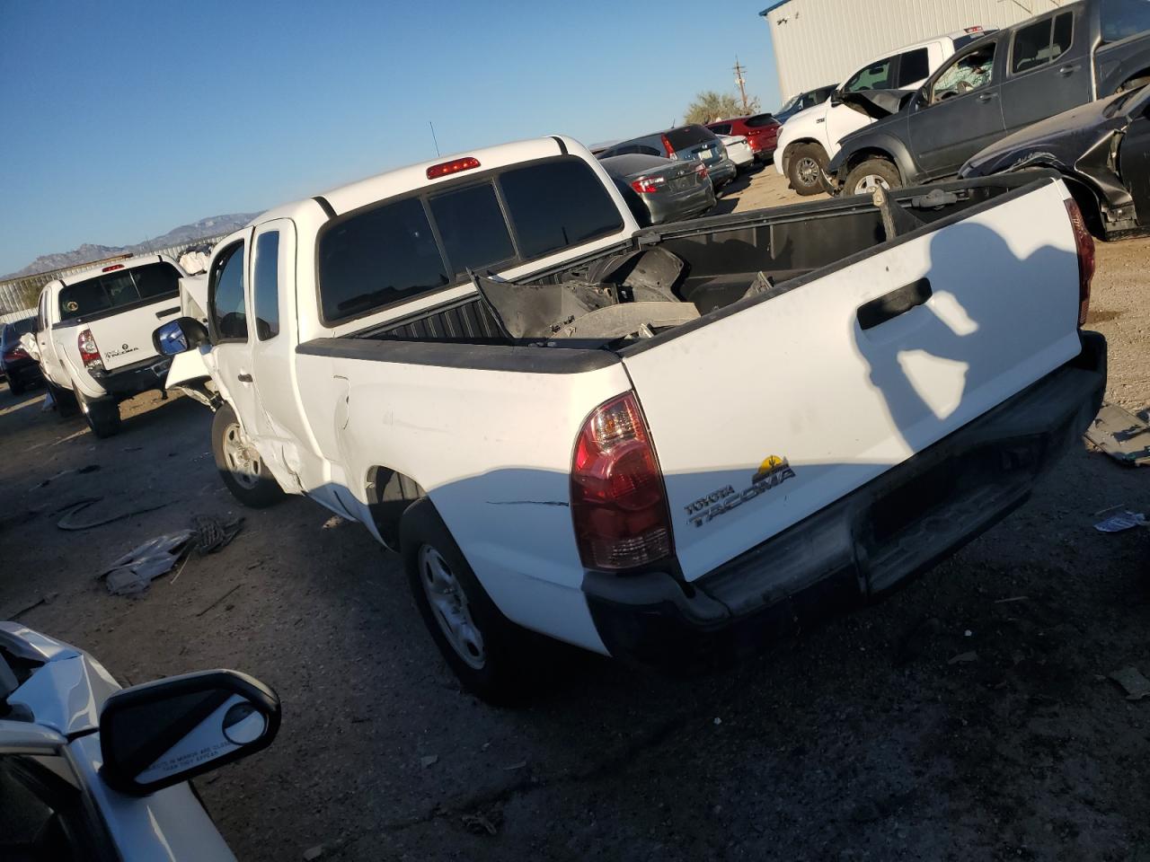 2013 Toyota Tacoma VIN 5TFTX4CN9DX034880 Copart auction photo, all over / front end damage thumbnail 2