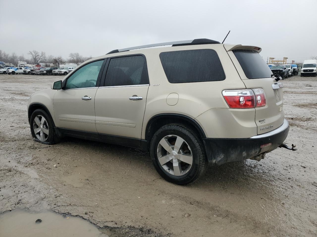 2011 GMC Acadia VIN 1GKKVSED4BJ306430 Copart auction photo, front end / minor dent/scratches damage thumbnail 2